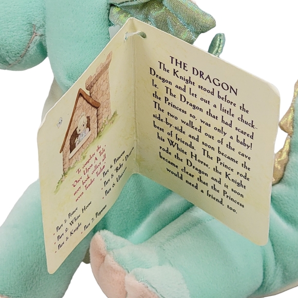 Precious Moments Tender Tales Once Upon A Tale Part Five Baby Dragon 6.5" - 2000 - Picture 3 of 6